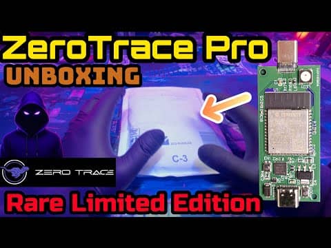 Exclusive ZeroTrace Pro Unboxing – Limited Edition Pen-Testing Kit! Rarest Pen-Testing Gadget Yet!