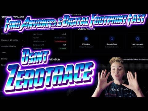 ZeroTrace OSINT Hack: Find Anyone’s Digital Footprint Fast