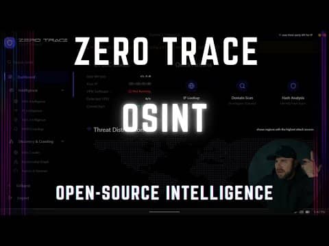 ZERO TRACE OSINT