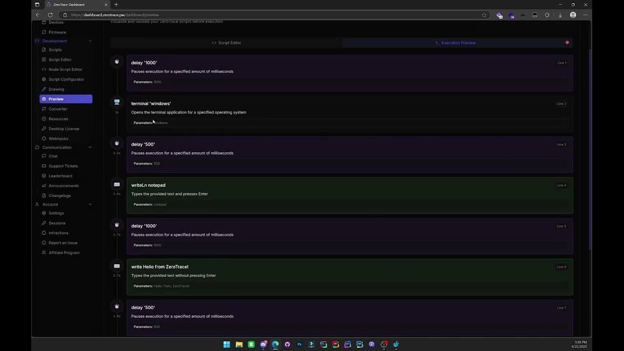 ZeroTrace | Quick Dashboard Tour