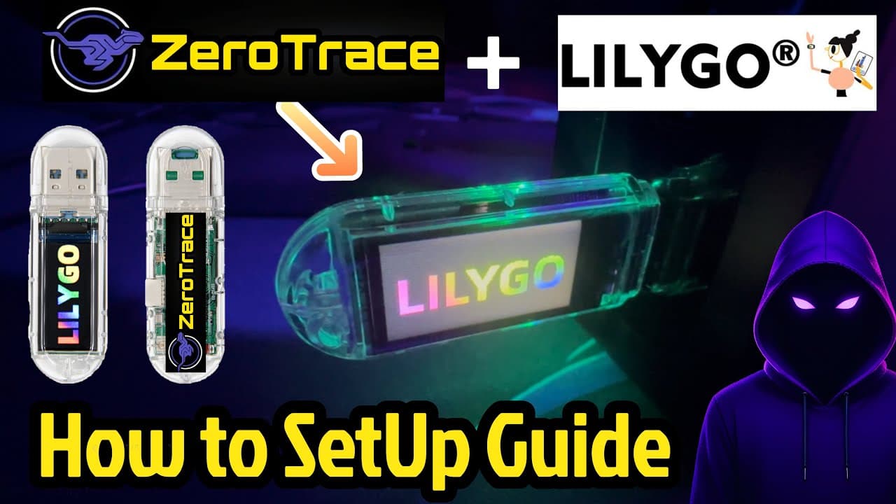 How to Install ZeroTrace Firmware on the LilyGO T-Dongle S3 | Step-by-Step Tutorial + Test!