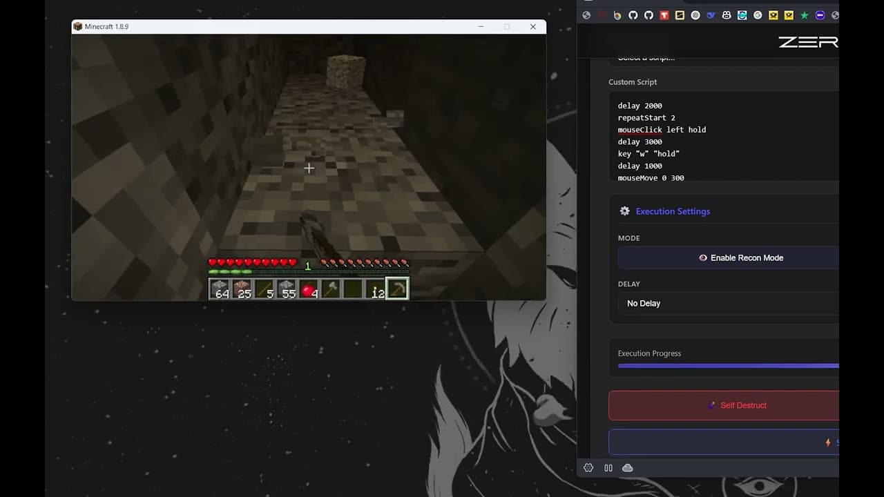 Minecraft Farming Macro | ZeroTrace