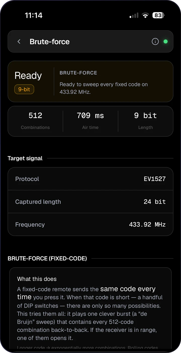Echo-App: Brute Force