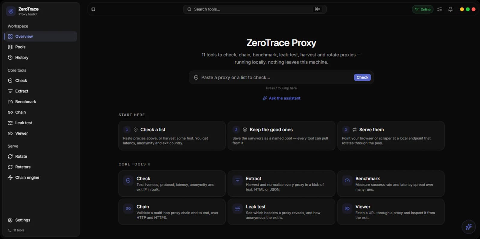 Proxy-App: Überblick