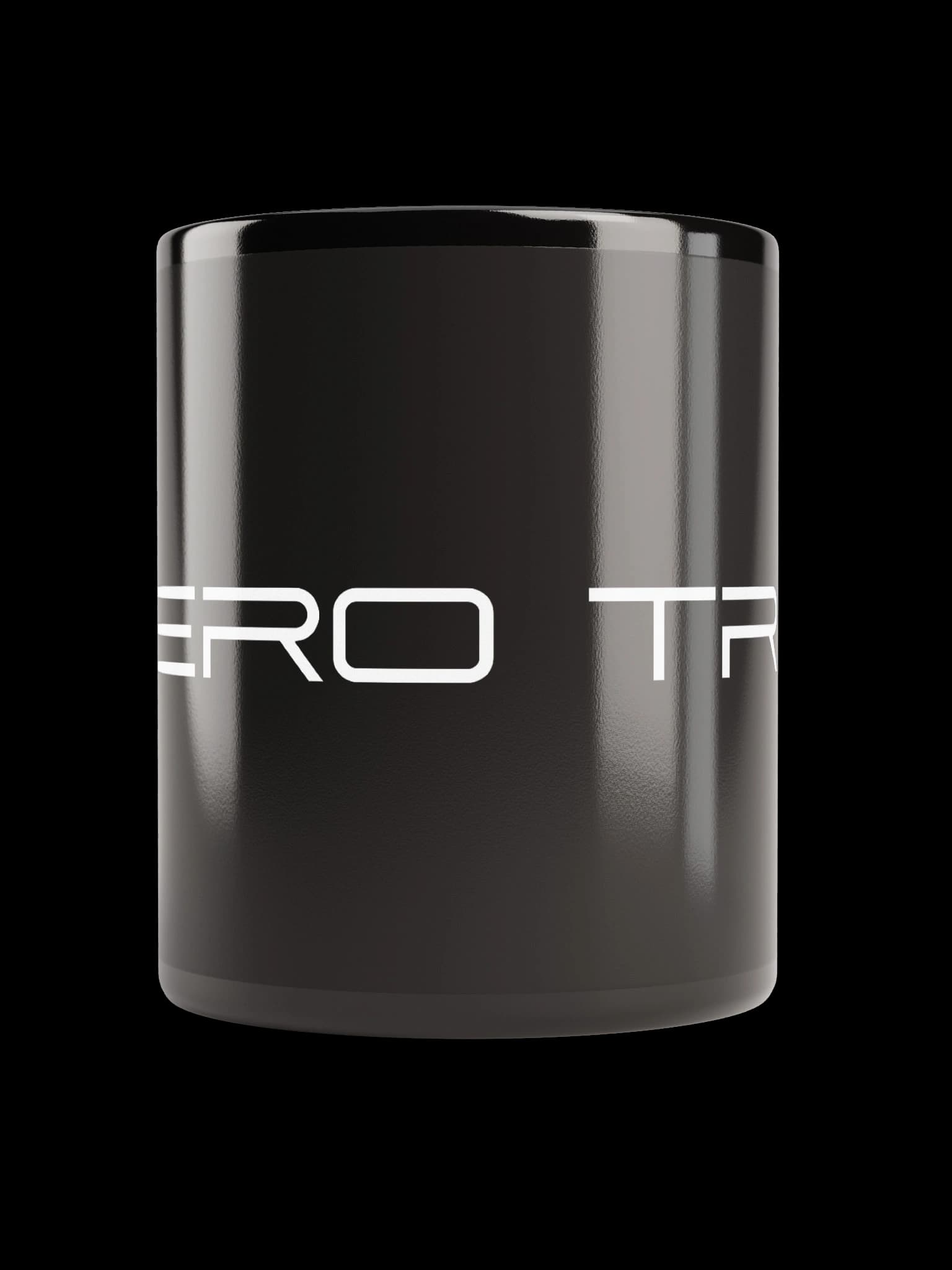 Black Glossy Mug alt view