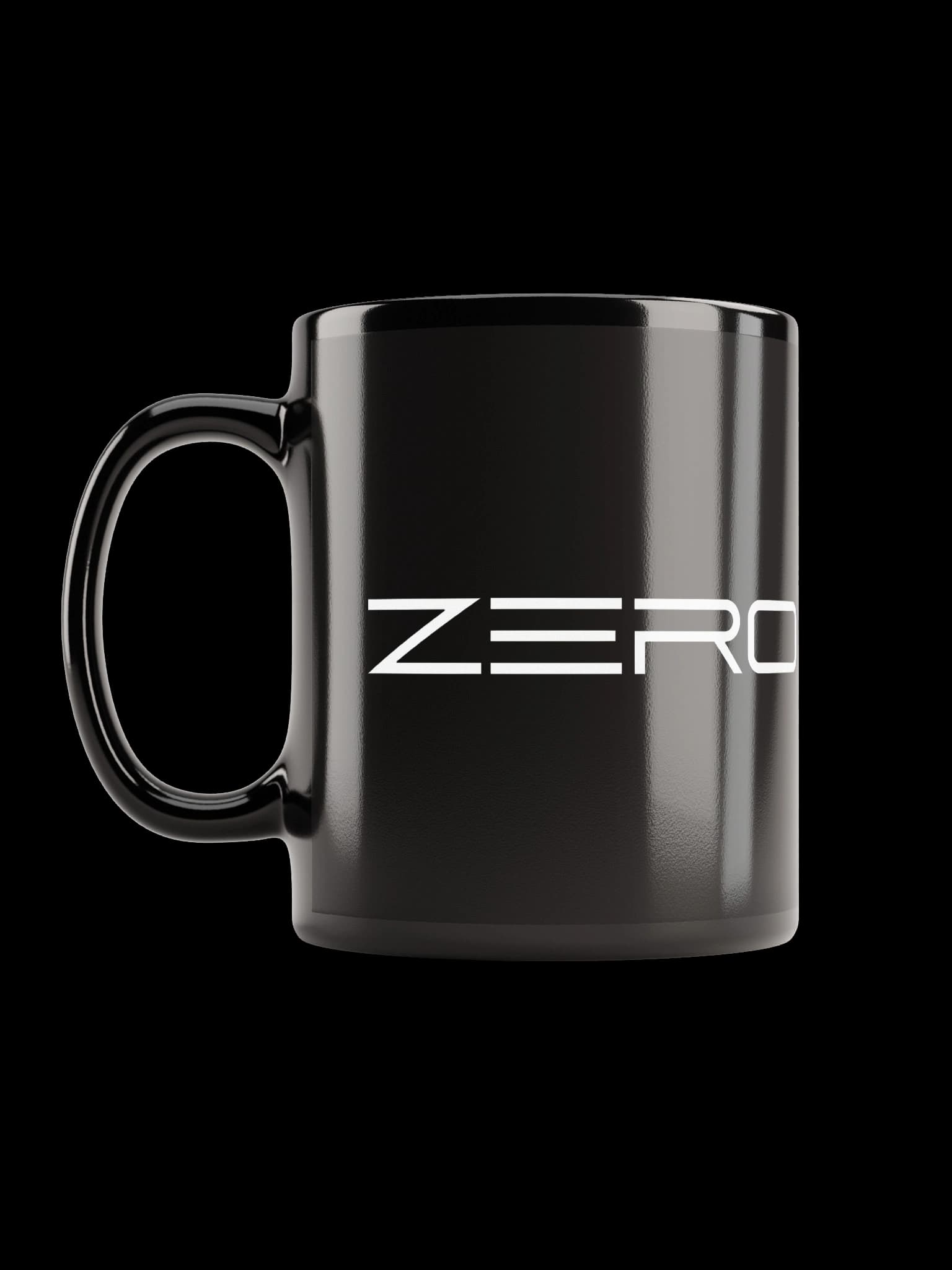 Black Glossy Mug