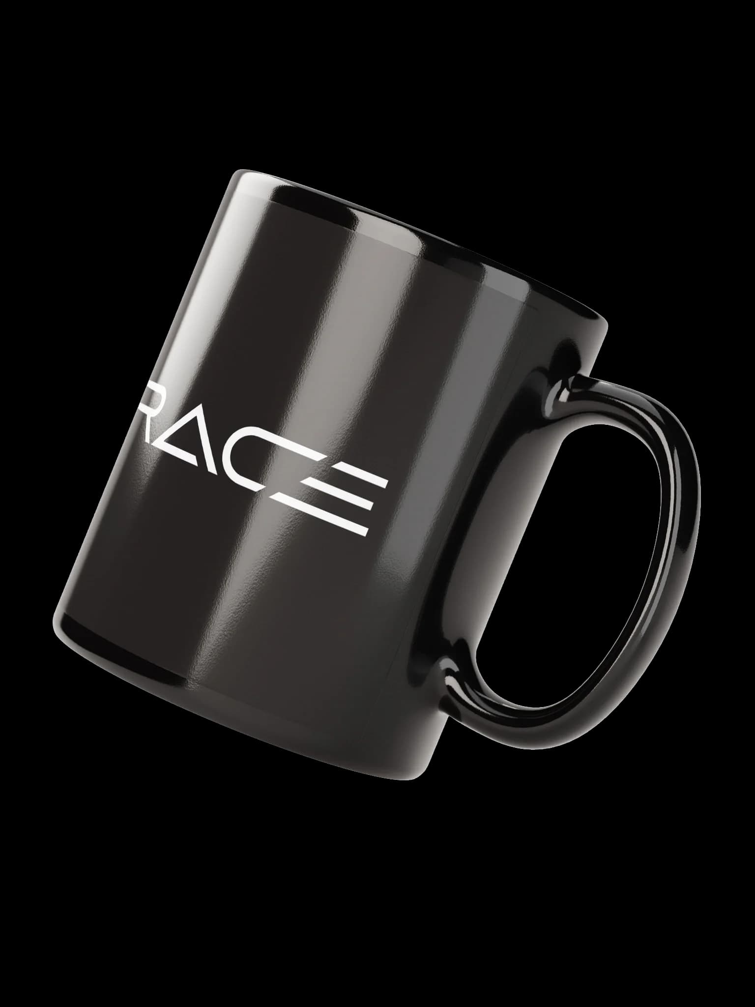 Black Glossy Mug, imagen 4 de 6