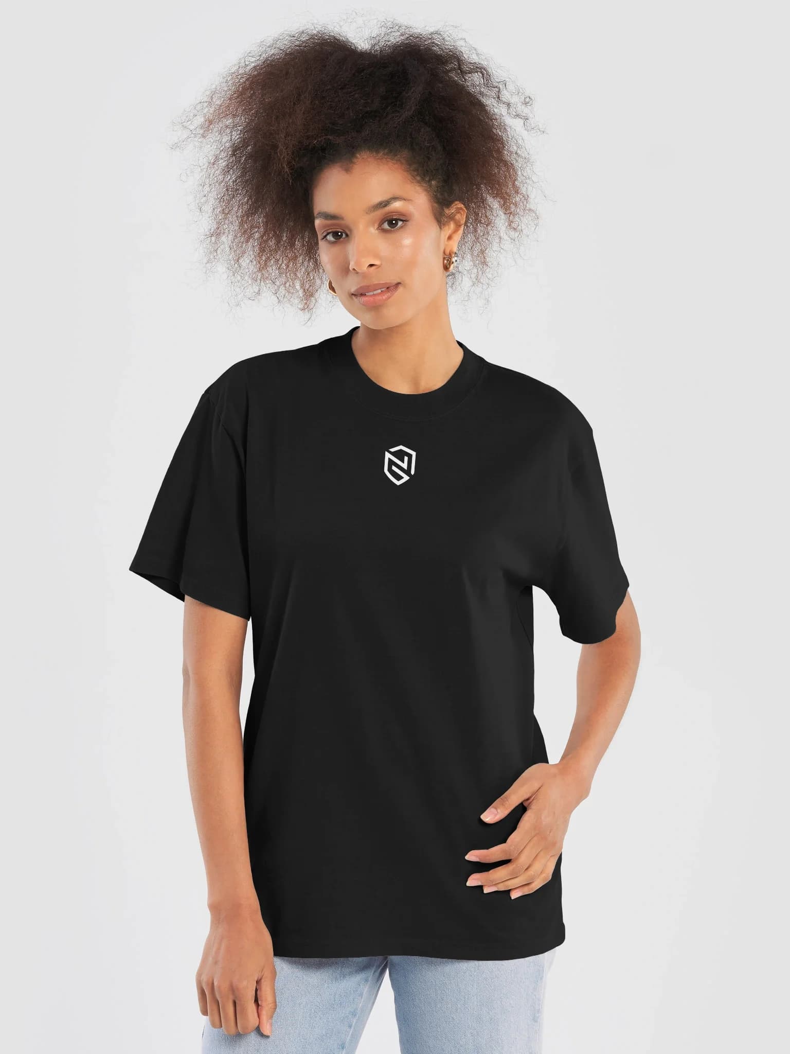 NetzSec with German Writing Oversized Faded T-Shirt, imagen 3 de 8