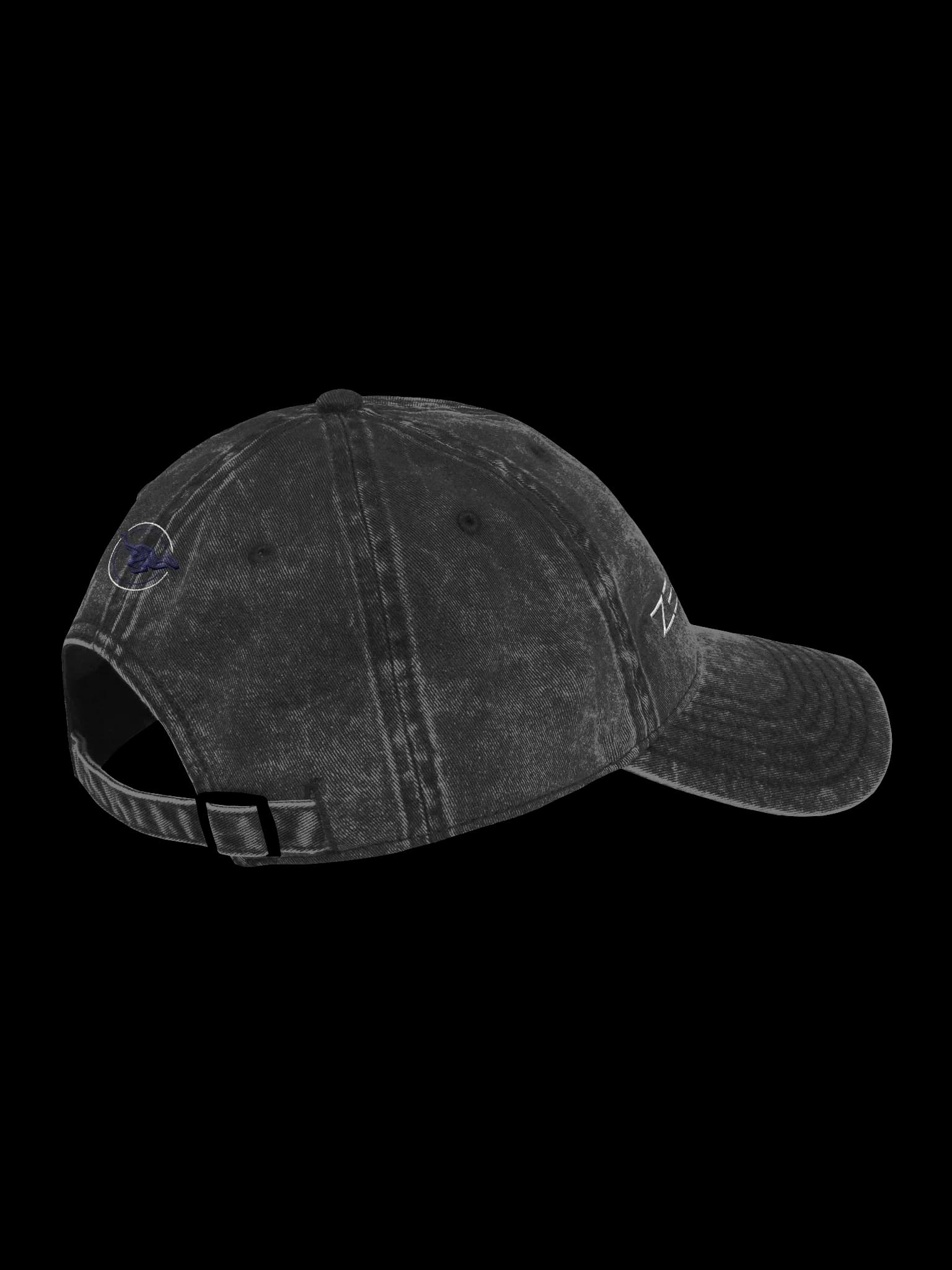 Black Vintage Wash Hat, Bild 4 von 7