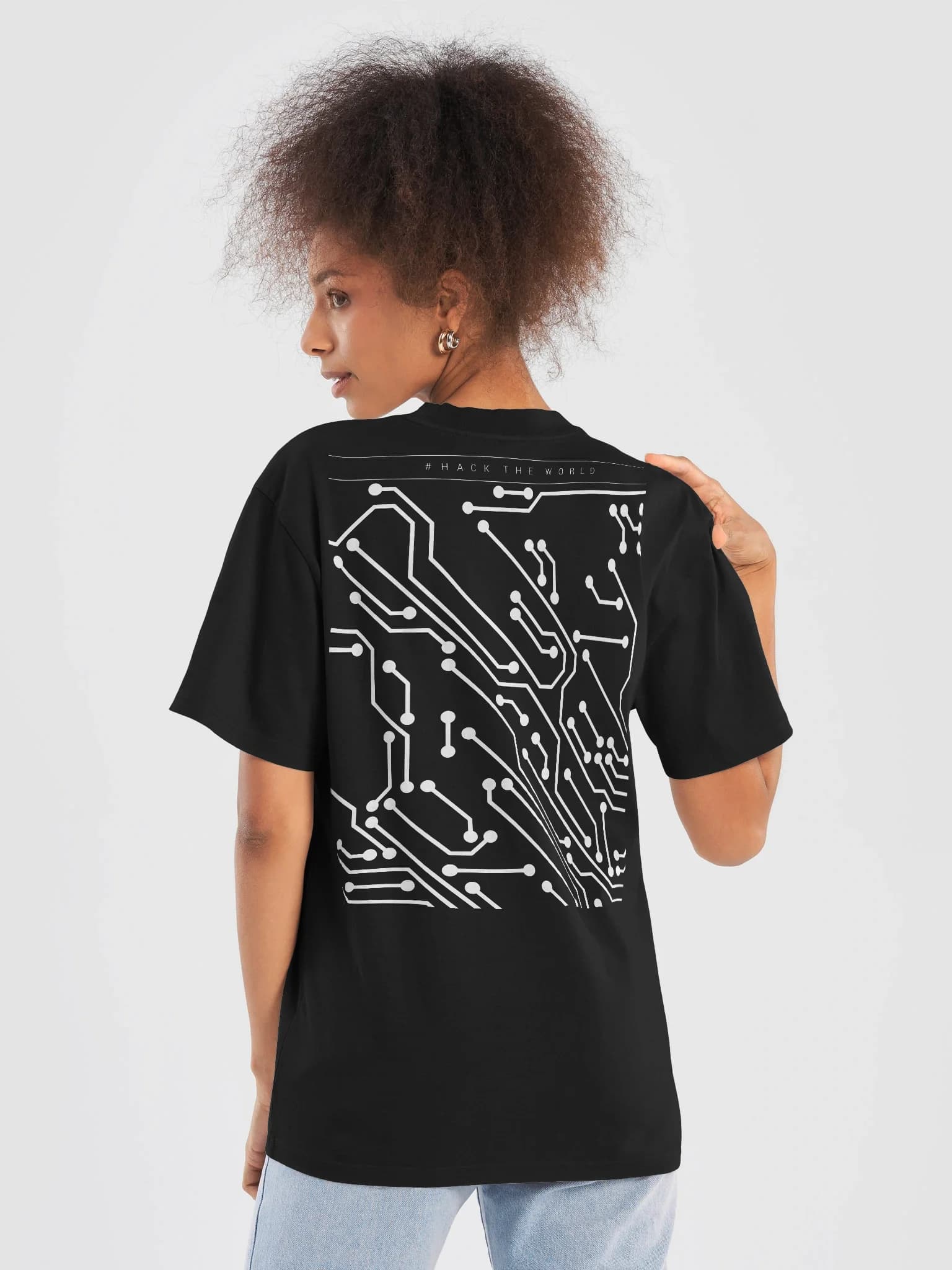 Circuit Oversized Faded T-Shirt, Bild 6 von 8